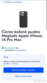 iPhone 14 Pro Max Leather Case s MagSafe - Midnight - 3