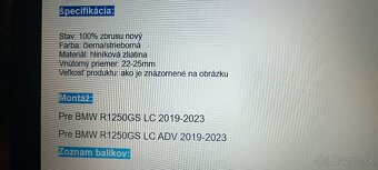 Predám držiak na prid svetlá na moto BMW - 3