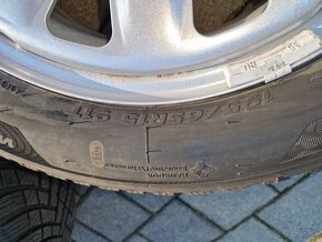 Zimné pneumatiky nové 195/65 R15 91T disky 6Jx1 EJ47/49 nové - 3