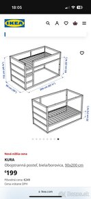 Postel Ikea KURA - 3