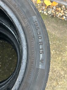 4x LETO 195/50R15 Continental ContiPremiumContact5 - 3