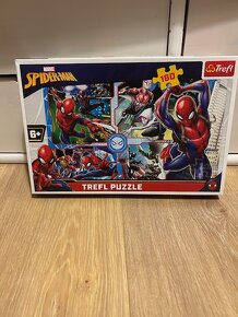 Puzzle -  Frozen, Disney princezné, Spiderman, Na vlásku - 3