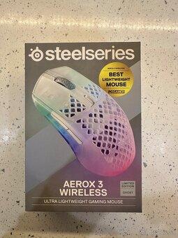 SteelSeries Aerox 3 Ghost Wireless(Limited Edition). - 3