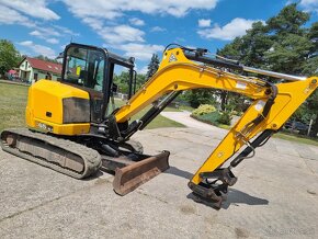 JCB 65R 2018 2900mth - rychloupínač + 2 lžíce - 3