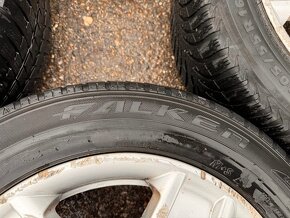 4 ks ALU DISKY VW, ŠKODA  5x112 16"  PNEU 205/60 16" - 3