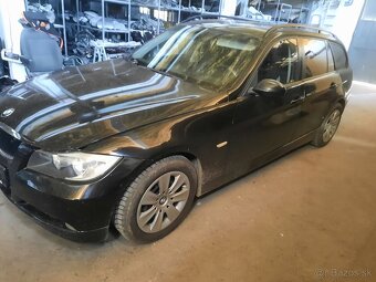 Rozpredam BMW E91 320D farba cierna, - 3