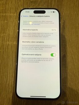 Predám iPhone 14 PRO 256GB strieborný - 3