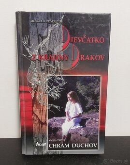 3 knihy Dievčatko z krajiny drakov - 3