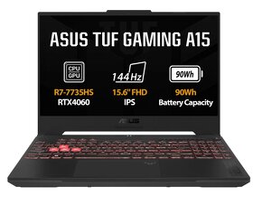 ASUS TUF Gaming A15 - RTX 4060 - 3