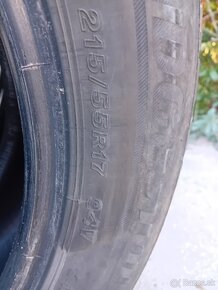 BRIDGESTONE BLIZZAK 215/55 R17 zimne - 3