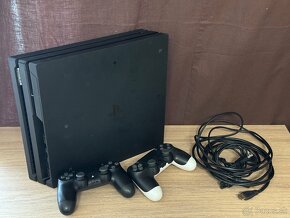 Playstation 4 Pro 1000Gb + 2 ovladače plus rok záruka - 3