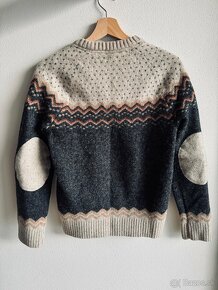 Švédský vlněný merino sveter Fjallraven Övik Knit - 3