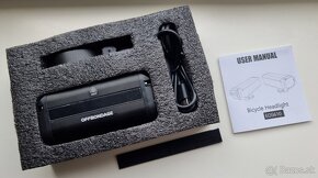 Nové extrémne silné cyklosvetlo, USB C, kovové, 1000 lumenov - 3