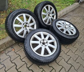 Zimní Kola 5x112 Audi VW Seat Skoda 215/55R17 - 3