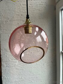 Ružová lampa Design by us - Ballroom pendant rose, small - 3