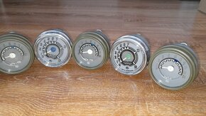 5x Tlakomer / manometer oleja PAL Zetor, Tatra, V3S, ... - 3