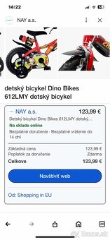 Detský bicykel - 3