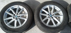 Komplet zimné kolesá BMW X5 R18 + letné pneu k diskom - 3