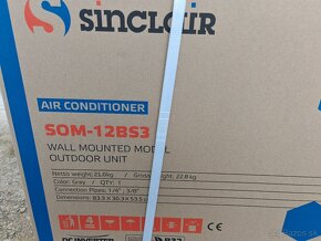 Sinclair 3.5kw nástenná klimatizácia - 3