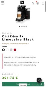 Kapsulovy Kávovar Nespresso Citiz & Milk - 3