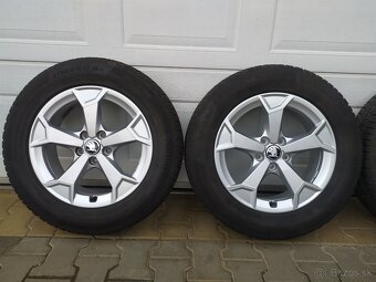 Orig. sada Audi, VW, Škoda, Seat 5x112 R17 + pneu 215/65 R17 - 3