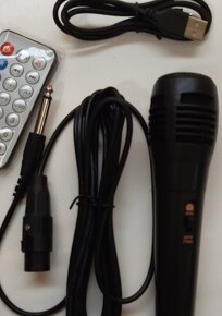 Aktívny reproduktor na USB s BT, rádiom s mikrofónom VK 128 - 3