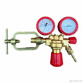 Predám manometre (redukčný ventil) na CO2, Dusík, Kyslík, Ac - 3