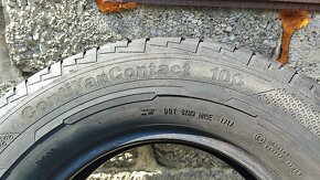 Predám letné pneumatiky Continental 225/75 R16C - 3