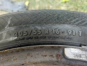 4x Pneumatiky zimné + disky 205/55 R 16 T - 3