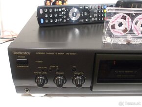 Kazetovy deck TECHNICS RS-BX501 autoreverse ATC vyroba Japan - 3