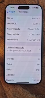 Iphone 15Pro 256GB - 3