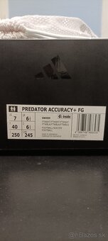 Adidas Predator ACCURACY +FG, veľkosť 40 - 3