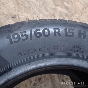 Letná pneumatika Continental 195/60R15 88H - 3