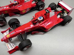 2x F1 FERRARI F2000 2000 MICHAEL SCHUMACHER HOTWHEELS 1:18 - 3