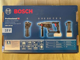 NOVÉ  Bosch GBH 18V-26 Professional - 3