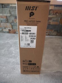 Predám monitor MSI Pro MP223 - 3