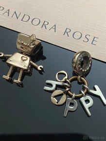 Pandora Rose gold privesky - 3