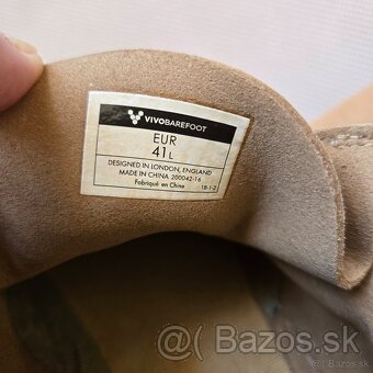 Pánske topánky VIVOBAREFOOT kožené, veľ. 41 - 3