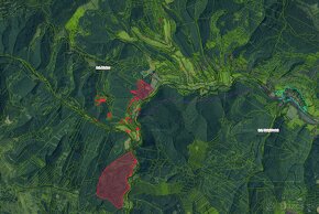 Blažov  – 3.145 m2 LESY a ORNÁ PÔDA – PREDAJ - 3