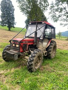 Zetor 7745 lesna uprava, vratane vzpery a navijaka tun45 - 3