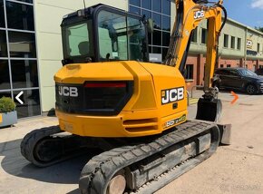 Minibagr JCB 85Z-1, rok výroby 2019, 3796 mth, nové pásy - 3