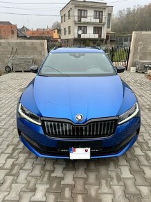 Škoda Superb Combi Sportline Race blue 1.4 TSI Hybrid IV - 3