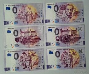 0€ / 0 euro suvenírová bankovka SK - 3