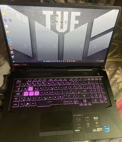 Predám Herný počítač ASUS TUF Gaming F17 FX706HCB-HX110W - 3