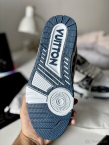 Louis Vuitton Tenisky Trainers blue denim - 3