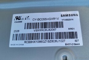 Predám všetky diely z TV Samsung UE55CU7172. - 3