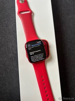 Predám Apple Watch 8,41mm red top stav v záruke - 3