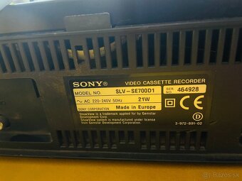 videorekorder SONY - 3