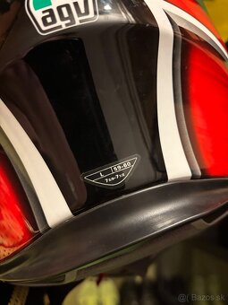 Prilba AGV K-5S Tempest black/red - 3