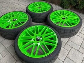 19F kawasaki green alu 19 5x112 audi seat skoda vw mercedes - 3